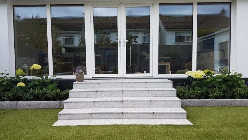 garden path and steps