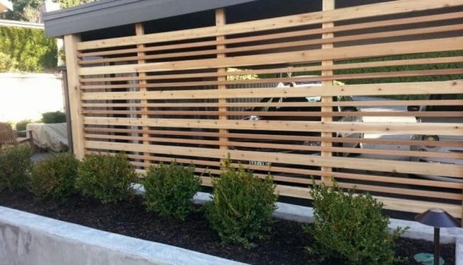 Pressure Treated Wood - Garden Design - Evergreen Landscapes