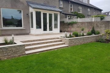 Dartry Park - Limestone steps 1