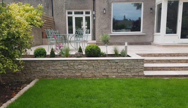 Dartry Park - Limestone steps 2