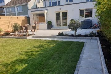 Dalkey Back Garden 1 - Roll out grass sod turf